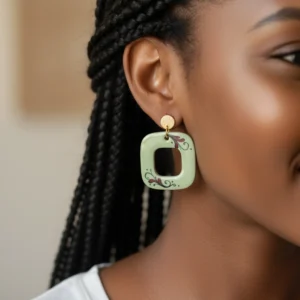 orecchini-earrings-grottega-laterza-puglia-ceramic-quadrato-verde-pistacchio