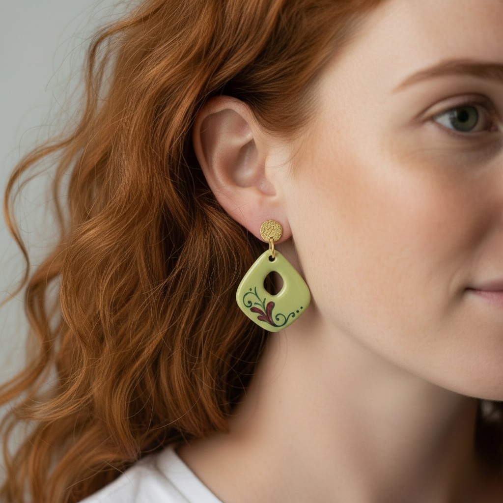 orecchini-earrings-grottega-laterza-puglia-ceramic-goccia-verde-pistacchio